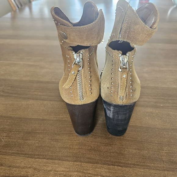 ARIAT TWO24 OPEN TOED/BOOTIES SANDALS SZ 7.5B - Picture 3 of 12